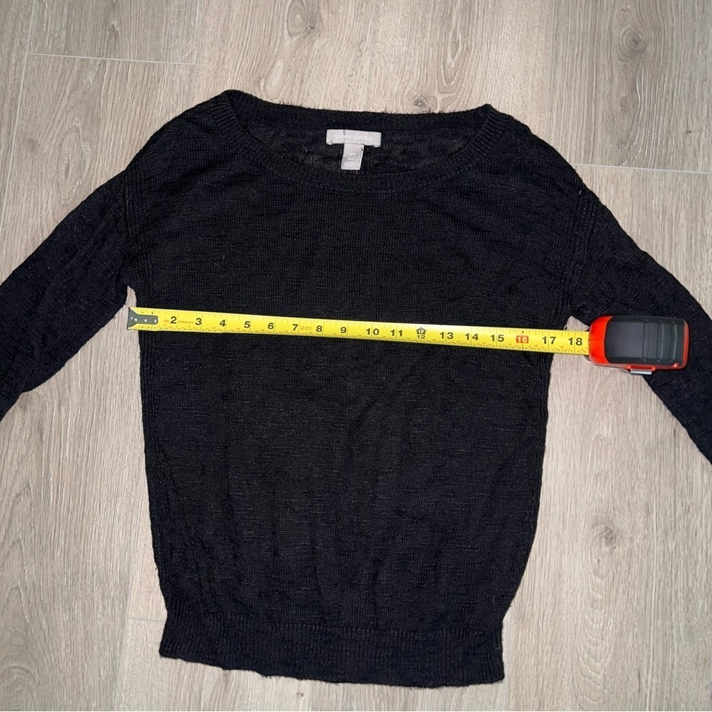 Banana Republic Black Knit Top - Picture 3 of 5